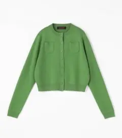 CABaN コットンカシミヤ クルーネックカーディガン