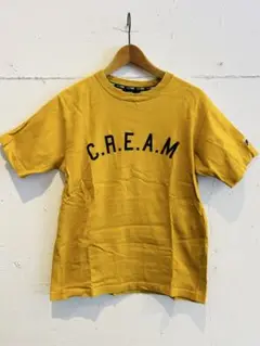 FAT TITCH C.R.E.A.M. Tシャツ マスタード