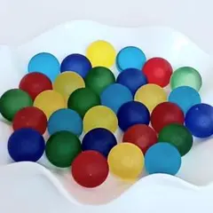シーグラス シー玉 ビー玉 フロスト 30個 5色セット