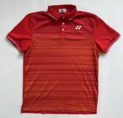 ヨネックス YONEX テニス バドミントン ポロシャツ L 赤