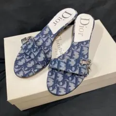 注意点あり!試着のみ!Christian Dior⭐︎ロゴ サンダル