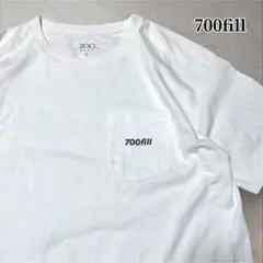 700fill Embroidered Logo Pocket Tee L