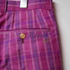[美品] タグ付きKENZO ケンゾー チェック柄 A-70