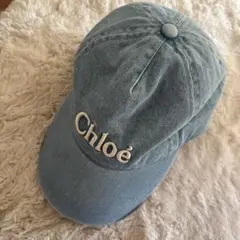 Chloe デニムキャップ