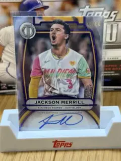 25シリ　ジャクソンメリル Jackson Merrill 直筆サインカード ミントモール / MINT 吉祥寺店 / 2024 Topps Tier One Jackson