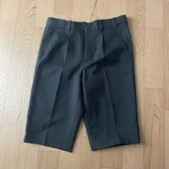 イオン　トップバリュー　キッズ　150cm 黒のスラックスハーフパンツ　式服用