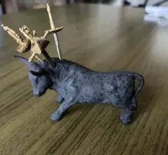 闘牛の置物 民芸品 スペイン フルーツピック