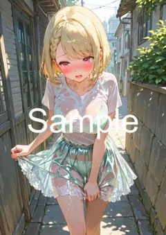 A4サイズアートポスター 1点もの 美女ポスター最高品質 E-L-５６