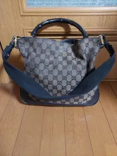 GUCCI バンブーショルダーバッグ