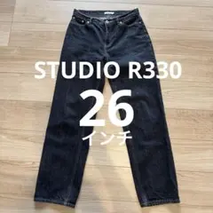 studioR330 ローラ　WIDE TAPERED FIT デニムサイズ25 WIDE TAPERED FIT