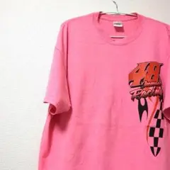 GILDAN　ギルダン　ヴィンテージ　メンズ　Tシャツ　ピンク　XL　プリント