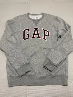 GAP グレー ロゴ トレーナー Mサイズ