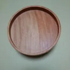 木製くりぬき丸盆