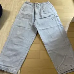 WEGO ワイドパンツ ライトグレー