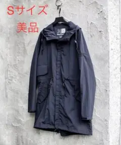 極美品✨ カリマー×ナノユニバース 別注 トラベラーコート モッズコート 黒 L 極美品✨ カリマー×ナノユニバース 別注 トラベラーコート