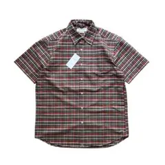 新品未使用品 00’s JCREW ジェイクルー S/S チェックシャツ M 赤
