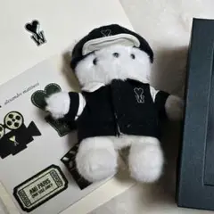 Ami Paris チェウシク コラボ カスタムキーリング テディベア 2 Ami Paris チェウシク コラボ カスタムキーリング テディベア