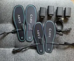 動作未確認ジャンク扱い　極美品　Carv デジタルスキーコーチデバイス　2足分
