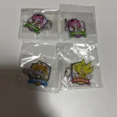 ソニック　エンブレム風アクリルキーホルダー　コレクション