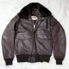 【完品 USA製】 Schott G-1 フライトレザージャケット 希少Sサイズ