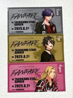 ジャイロアクシア　FAN FARE 特典ステッカー