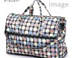 【WS2】ミッフイー シフレ オータムカラー 折りたたみボストンバッグ