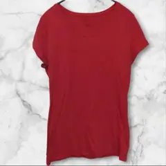 赤 半袖Tシャツ Lサイズ