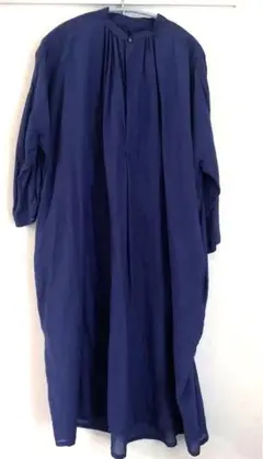 suzuki takayuki feather dress navy