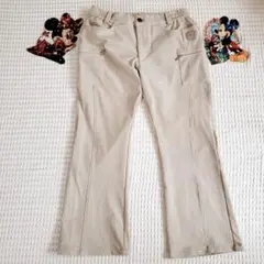 ゴルフウェア パンツ ストレッチ 千鳥格子柄 ウエストゴム