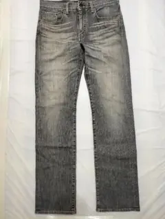 バックナンバーBACK NUMBER 33インチ タイトストレートデニムパンツ