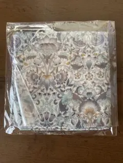 花柄布製マスク