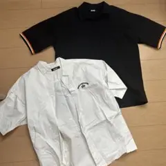 kutir クティール メンズ 半袖シャツ 2点セット