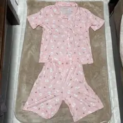レディース 半袖ハーフパンツ パジャマセット