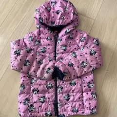 中綿ジャケット110ユニクロ　ミニーちゃん柄