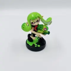 amiibo ガールライムグリーン　ボーイパープル　イカオレンジ　アミーボ amiibo イカ【オレンジ】ガール【ライムグリーン】ボーイ