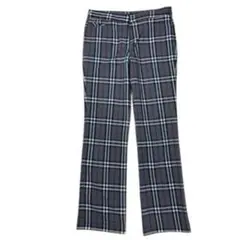 BurberryLondon バーバリーロンドン　ノバチェック　パンツ　黒　M