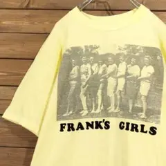 80s Hanes ヘインズ フォトプリント フェルトパッチ Tシャツ L