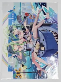 ヒカリ ノゾミ 水上列車A4クリアファイル 【ブルーアーカイブ　あてもない部屋】