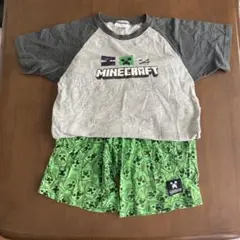 Minecraft Tシャツとショートパンツセット 130