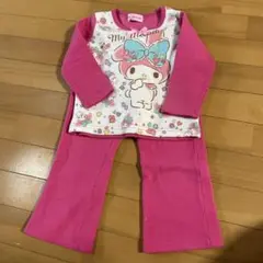 マイメロディ ベビーパジャマセット １００センチ
