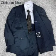 《良品》 クリスチャンディオールムッシュ ビジネススーツ メンズ ダークグリーン