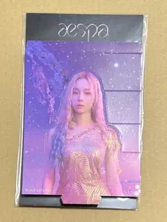aespa ウィンター　black mamba ポストカード　グッズ　store