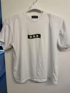 ゴッドセレクション　カモフラージュロゴ ホワイトTシャツ