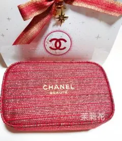 CHANEL シャネル 2022 ホリデー イベント限定 ノベルティ ポーチ