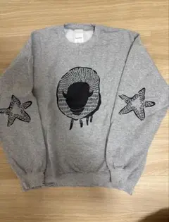 サスクワァッチファブリックス ダメージ加工スウェット size L