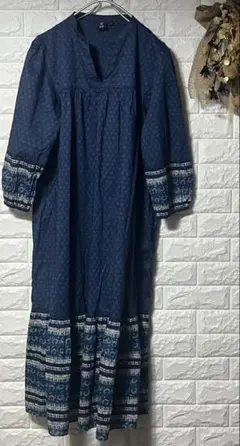 UNIQLO×ANNA SUI コットンワンピース Lサイズ