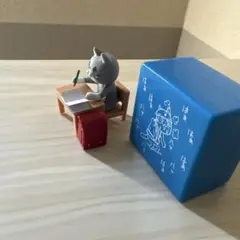 仕事猫　ハンコ　フィギュア