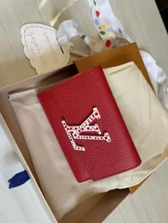 草間彌生 ルイヴィトン ポルトフォイユ・カプシーヌ コンパクトマキシ