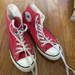 コンバース オールスター レッド ハイカット
