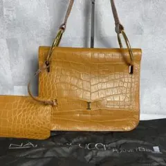 イアクッチ IACUCCI アルテア ワンショルダー ハンドバッグ クロコ